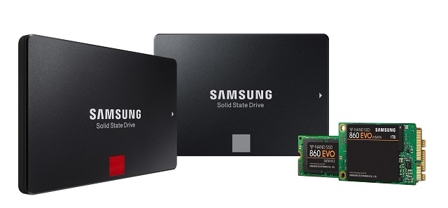 삼성전자가 출시한 SATA SSD '860 PRO·860 EVO' 신제품. 올해 반도체 시장은 지난해에 이어 여전히 슈퍼호황을 이어갈 것으로 전망되고 있다. 