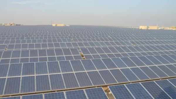사우디의 첫 태양광 발전소 '킹 압둘라하 솔라 파크' 사진=코트라.