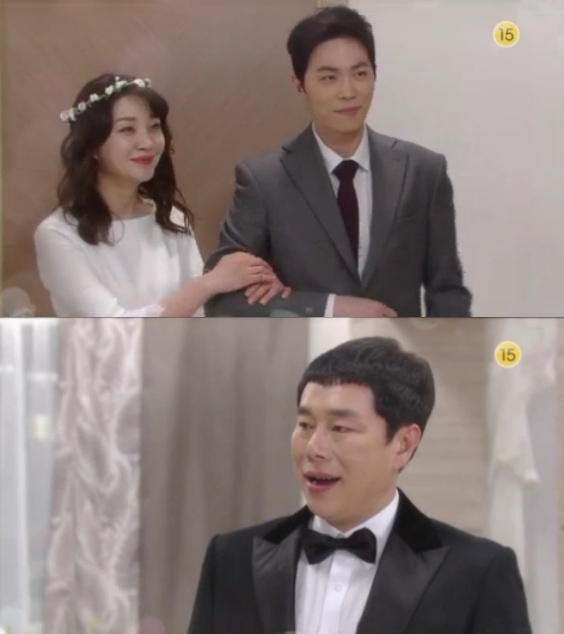 20일 오후 방송되는 KBS1 일일드라마 '미워도 사랑해' 89회에서는 구충서와 동미애가 깜짝 결혼식을 올린다. 사진=KBS 영상 캡처