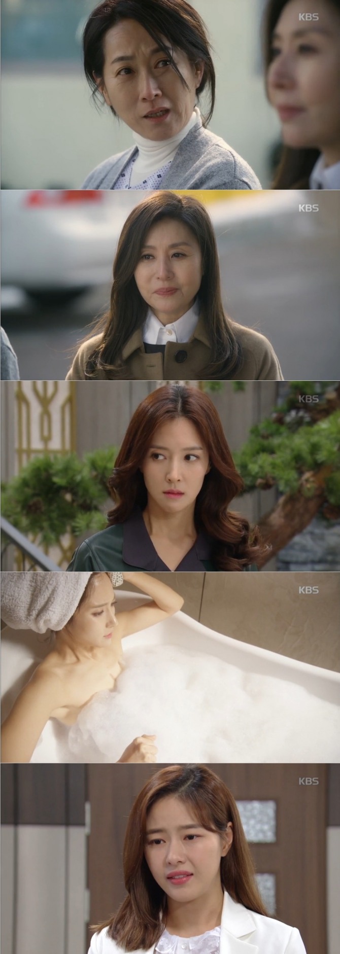 19일 밤 방송된 KBS2 일일드라마 '인형의 집'에서는 홍세연(박하나)과 은경혜(왕빛나)가 금영숙(최명길)의 뒤틀린 모정으로 뒤바뀐 인생을 살고 이ㅆ는 게 밝혀져 충격을 안겼다. 사진=KBS 방송 캡처