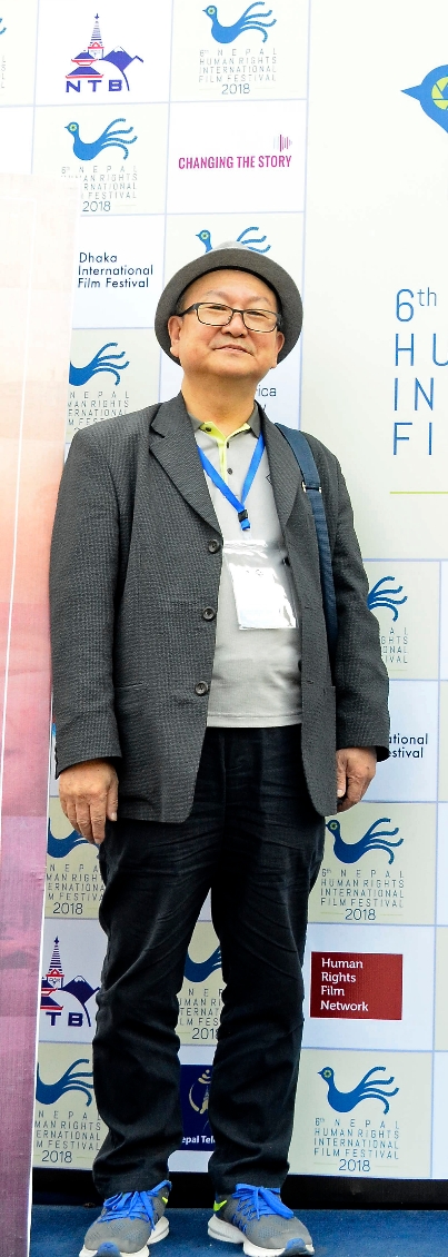 제6회 네팔국제인권영화제에 참가한 장석용 글로벌이코노믹 문화전문위원.