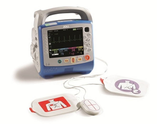 졸메디컬이 싱가포르의 공영 주택 'HDB플랫'에 AED 5000개를 설치하는 프로젝트를 수주했다. 사진은 졸메디컬 'X Series' 제세동기. 자료=아사히 카세이