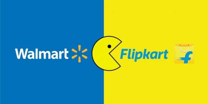 월마트가 인도 전자상거래 업체 플립카트의 지분 77%를 160억달러에 구매할 것이라고 발표했다. 자료=글로벌이코노믹