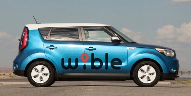 기아자동차 스페인에서 차량 공유서비스 '위블'을 통해 선보일 전기차 쏘울. 사진=기아차