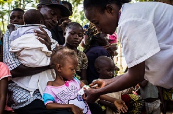 콩고민주공화국 카캉가, 카사이 지역 수십만명의 어린이들이 영양실조로 생명에 위험을 느끼고 있다. 자료=유니세프