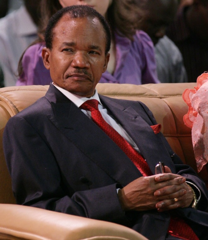 잠비아 전 대통령 프레더릭 칠루바(Frederick Chiluba)