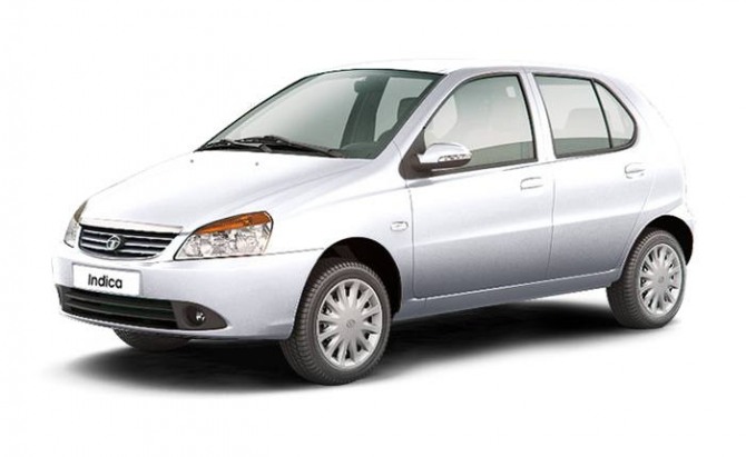 인도 자동차 업체 타타자동차가 자사 최초의 승용차인 해치백 '인디카'의 판매를 곧 종료할 계획이다. 자료=타타자동차