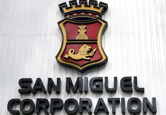 필리핀 대기업 산미구엘 코퍼레이션 로고.