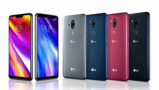 LG전자 전략 스마트폰 'G7 씽큐(ThinQ). 사진=LG전자