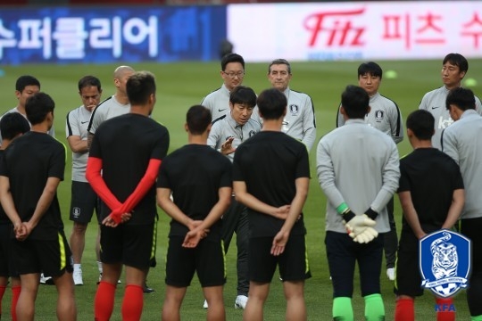 한국 축구 대표팀 출처=대한축구협회 제공
