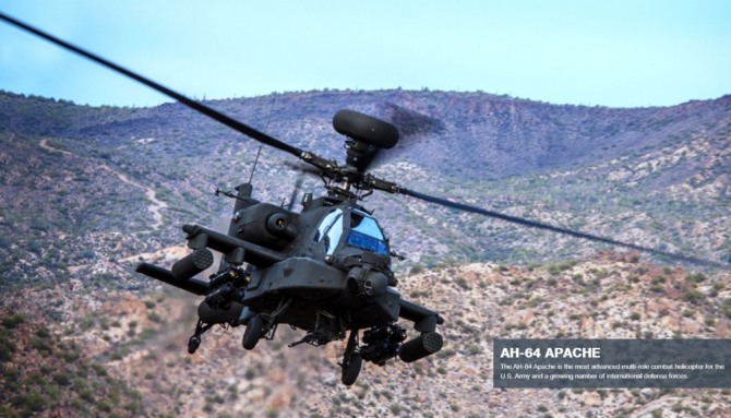 미 국무부가 인도 군에 공격용 헬기 '아파치' 6대의 매각을 승인했다. 자료=보잉