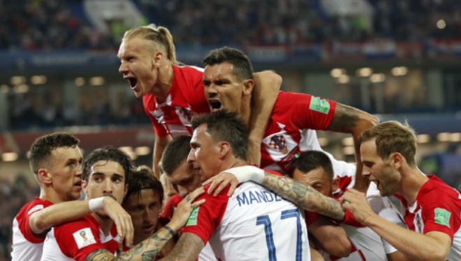크로아티아는 16일(현지시간) 러시아 칼리닌그라드에 위치한 칼리닌그라드 스타디움에서 벌어진 2018 러시아 월드컵 D조 조별리그 1차전 나이지리아와 경기에서 2-0으로 이겼다. 사진=뉴시스 