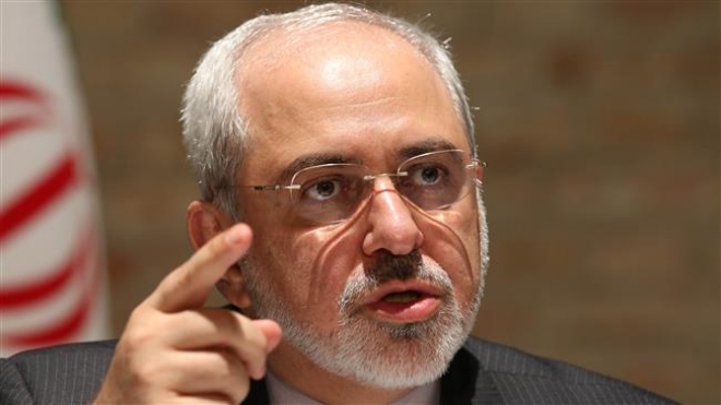이란 모하마드 자바드 자리프 외무장관. 자료=이란프레스TV