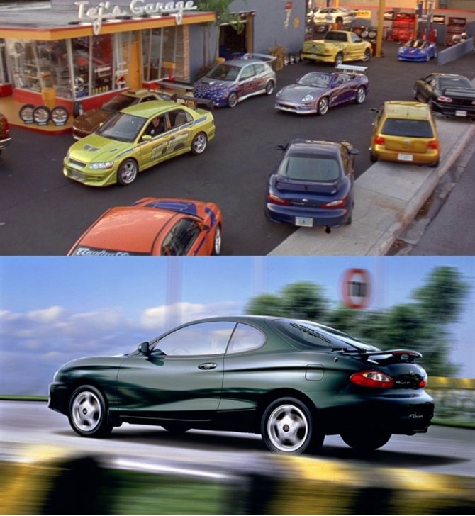 영화 <분노의 질주2>에 등장한 현대 티뷰론