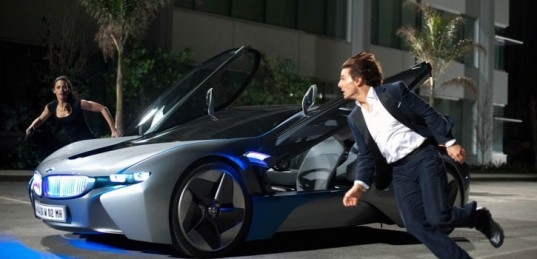 영화 <미션 임파서블 4편>에 등장한 BMW i8 콘셉트카