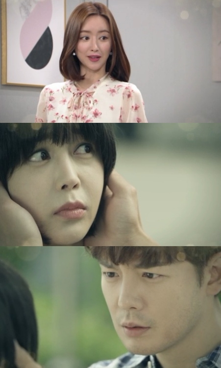 27일 오후 방송되는 KBS2TV 일일드라마 '끝까지 사랑' 5회에서는 강세나(홍수아 분)가 한두영(박광현 분) 가족과의 상견례날 전남친 윤정한(강은탁 분)과 마주칠 위기에 처한다. 사진=KBS 영상 캡처