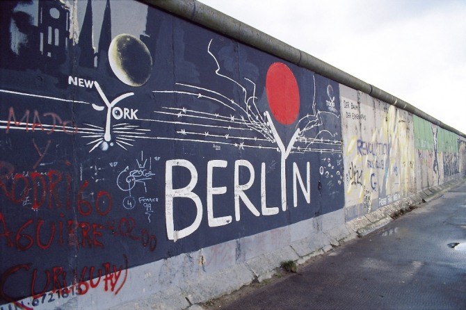 독일 분단의 상징이었던 베를린 장벽. 자료=글로벌이코노믹