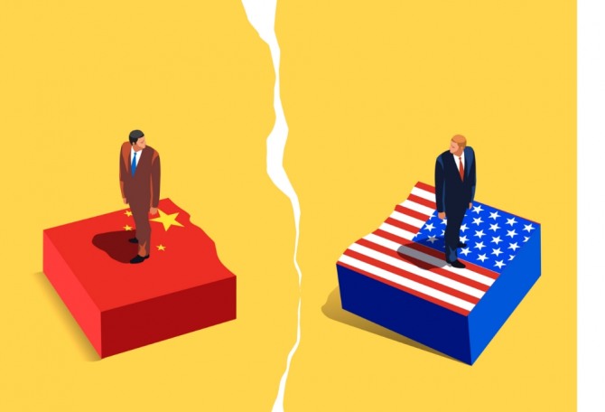 중국은 미국과의 '지구전'을 대비하고 있으며, 단기적인 경제적 이익을 희생하는 것은 두려워하지 않고 있다. 자료=글로벌이코노믹