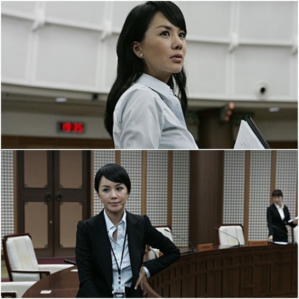 2009년 개봉한 영화 해운대에 출연한 엄정화의 스틸사진. 사진=영화 해운대. 