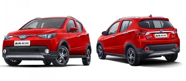 베이징자동차(BAIC)의 전기차 EC200. 사진=베이징자동차(BAIC)그룹
