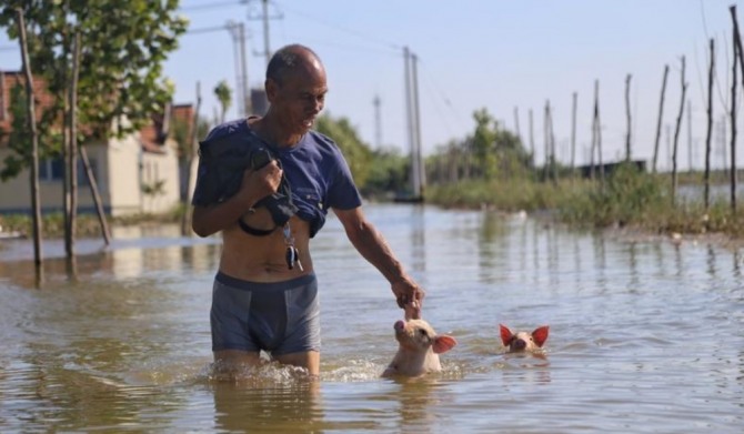 중국 동부 지역이 7~8월 홍수로 4조원 가까운 경제적 손실을 입었다. 자료=차이나데일리