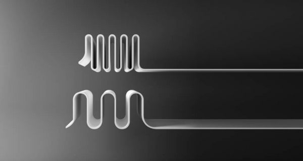 LG하우시스가 고체 소재 '하이맥(Hi-Mac)'를 어떤 형태로든 변형할 수 있는 신기술을 선보인다.