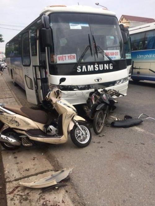 삼성전자 통근버스가 베트남에서 심각한 사고를 일으킨 것으로 나타났다. (사진=DSPL)