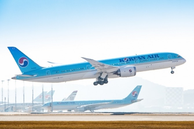 대한항공이 프라하 노선에 차세대 항공기 787-9 드림라이너를 투입한다.