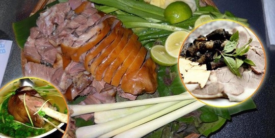 개고기는 베트남 사람들이 즐겨 먹는 전통음식이다.