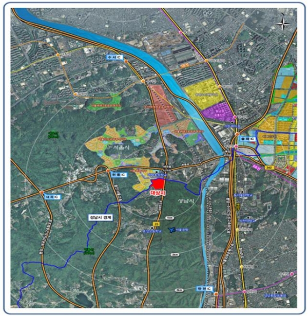 성남 신촌 신규택지 부지. /자료=국토교통부