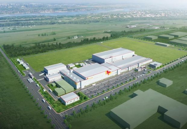 SK이노베이션이 헝가리 공장에 2022년까지 약 7300억원을 쏟는다. 사진은 SK이노베이션 헝가리 공장 조감도. 사진=SK이노.