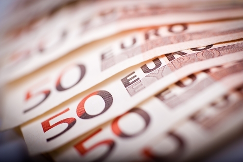 위조지폐의 주요 타깃이 되고 있는 50유로 지폐. 자료=글로벌이코노믹