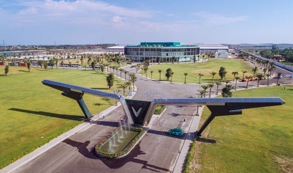 빈패스트는 하이퐁에 자동화 시스템을 갖춘 생산공장을 짓고 있다.