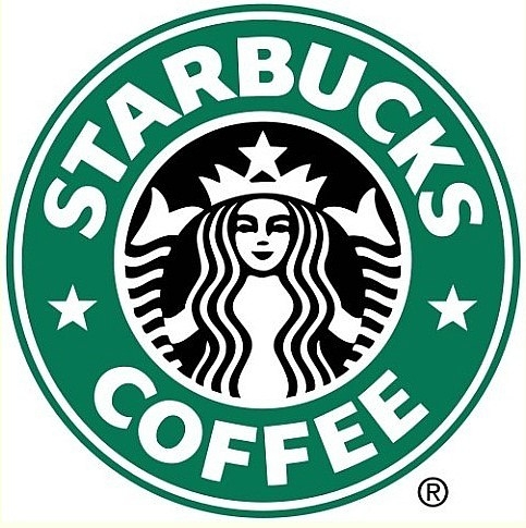 스타벅스 커피 로고. 