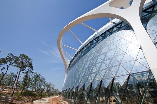 올해 임시 개방한 서울 최초 보타닉공원(Botanic Park) '서울식물원'이다. 사진=뉴시스