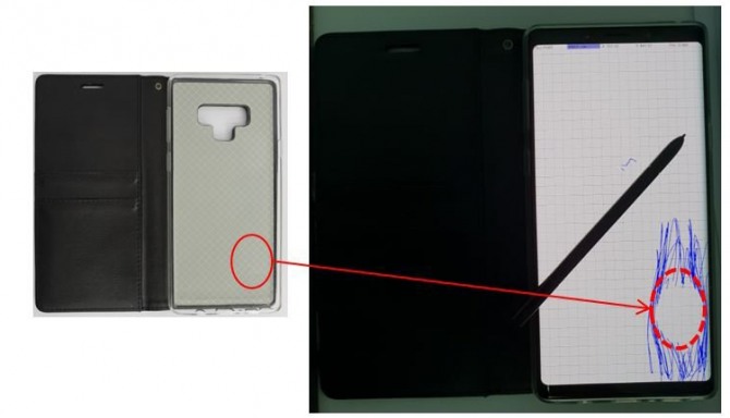 삼성전자가 출시한 최신 스마트폰 '갤럭시노트9'의 S펜이 취약하다는 지적이 불거지고 있다.(이미지=밸류워크)