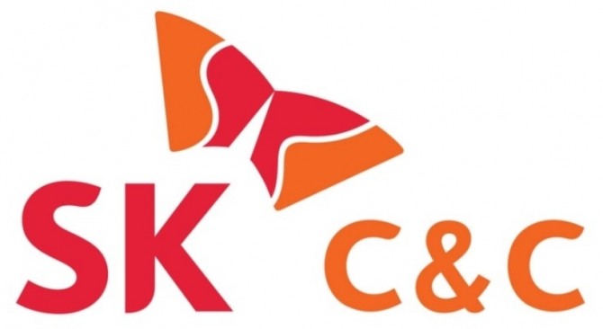 SK C&C 로고