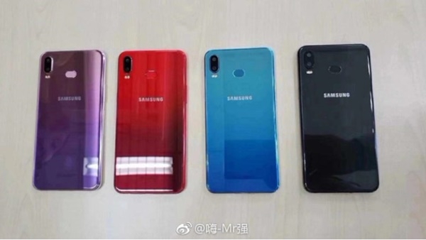 웨이보에 유출된 삼성 갤럭시A6s의 모습 (사진=웨이보)