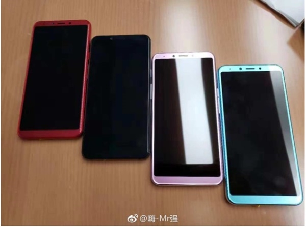 중국 웨이보에 등장한 갤럭시A6s의 모습. 샤오미폰을 생산해주는 중국 윈테크가 ODM방식으로 생산할 것으로 알려졌다.(사진=웨이보)