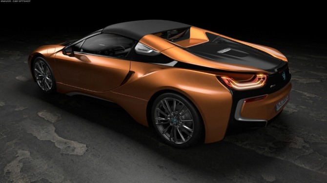 BMW i8 로드스터.