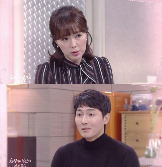 24일 오후 방송되는 KBS2TV 일일드라마 '차달래부인의 사랑' 38회에서는 차진옥(하희라)이 해고당했던 서진(김원석)의 회사에 정식직원으로 채용되는 반전이 그려진다. 사진=KBS 영상 캡처