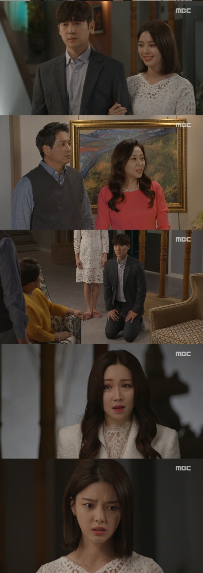 지난 27일 방송된 MBC주말드라마 '숨바꼭질'33~36회에서는 차은혁(정체 조성민-아역 최승훈, 송창의 분)이 자신에게 매달리는 연주(정체 민수아, 엄현경 분)를 두 번 버리는 충격 반전이 그려졌다. 사진=MBC 방송 캡처