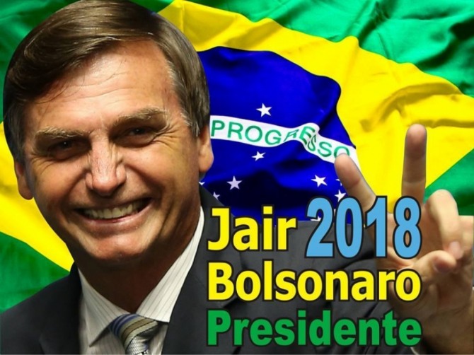 브라질 헤알화는 자이르 보우소나루 후보의 대선 승리를 예상하고 지난 6주 동안 상승세를 기록했다. 
