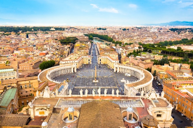 바티칸과 로마 시내 전경. 자료=글로벌이코노믹