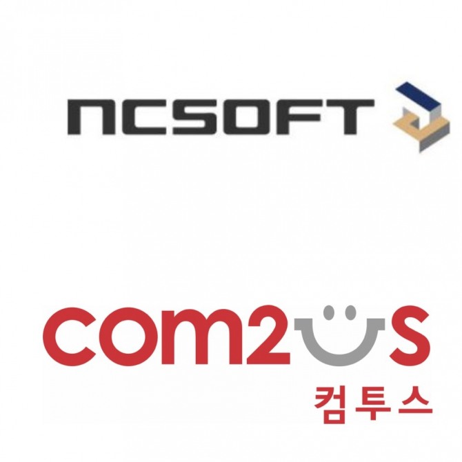 (위쪽부터) 엔씨소프트 로고, 컴투스 로고 (사진=각사 제공)