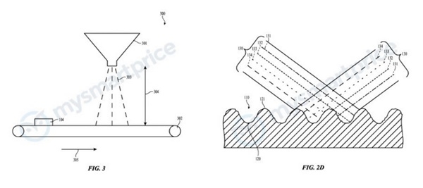 애플의 표면마감(Surface Finishing)으로 불리는 새로운 특허출원 내용을 설명해 주는 도면(사진=미특허청, 마이스마트프라이스)