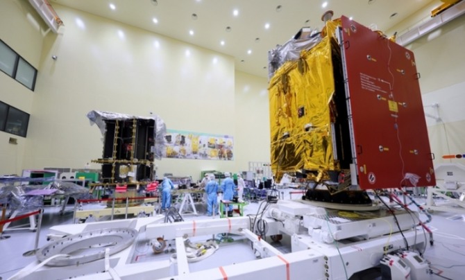 기상관측위성 '천리안 2A호'가 오는 5일 오전 5시40분(한국시간) 프랑스령 기아나의 기아나 우주센터에서 발사된다. (사진=뉴시스)