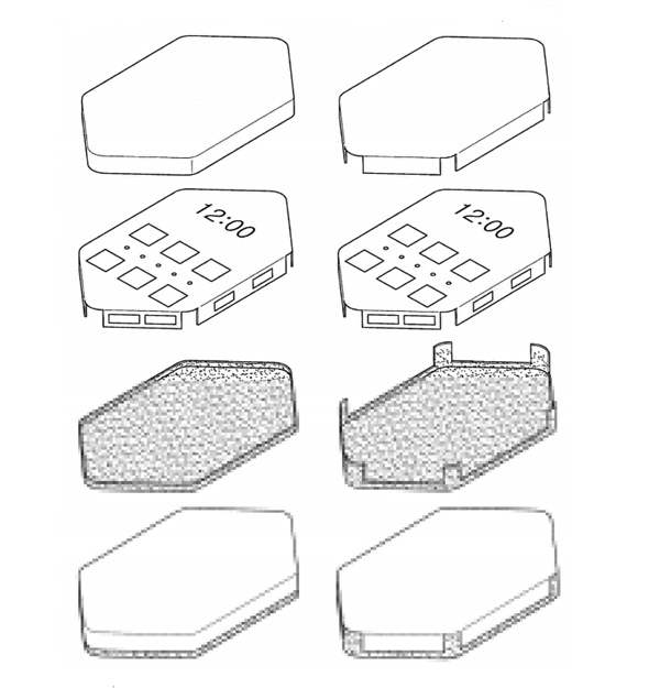 삼성전자가 특허를 낸 6각형 스마트폰 실용신안 특허 도면 (사진=WIPO/렛츠고디지털)