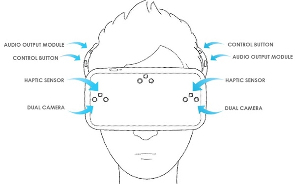 LG전자가 특허출원한 VR헤드셋 (사진=미특허청, WIPO)