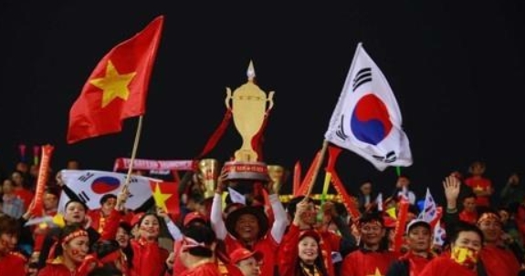 스즈키컵 우승에 열광하는 베트남 시민들